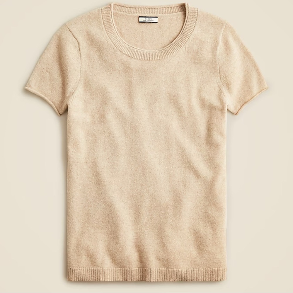Jcrew relaxed cashmere t-shirt